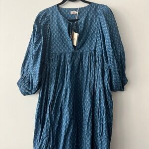 NWT Faherty Cotton Dress size M